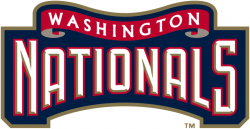 Washington Nationals Wordmark Logo (2005) - Nationals in ...