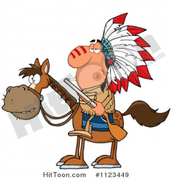 Native American Indian Man Clipart #1 - Royalty Free Stock ...