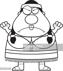 Cartoon Native American Angry Clipart Image | +1,566,198 ...