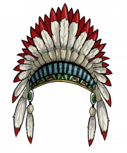 Indian clipart headdress, Indian headdress Transparent FREE ...