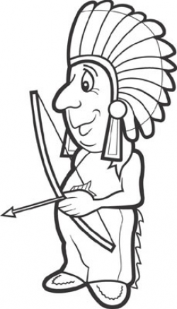 Free Native American Clipart Black And White, Download Free ...