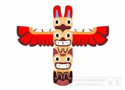 Native american indian clipart native american indian totem ...