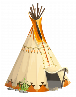 Tipi Native Americans in the United States Clip art ...