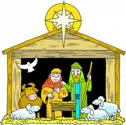 Mary Joseph Baby Jesus Manger Clipart | christmas images | Nativity ...