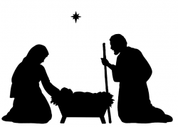 Free Nativity Clipart Silhouette | Free download best Free Nativity ...