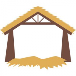 Stable Nativity Clipart