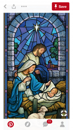 StainedGlassNativity | Stained Glass Nativity | Stained glass ...