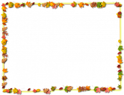 Thanksgiving Borders Microsoft Word Clipart