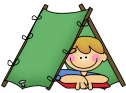 Boy camping free camp theme | Camping Out Theme Bulletin Boards and ...