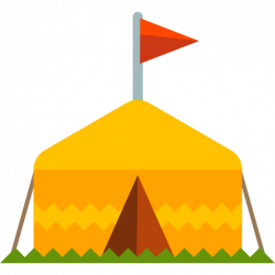 Holidays, woods, rural, nature, Camping, Forest, Tent icon