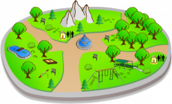 Country Park Scene Clip Art at Clker.com - vector clip art online ...