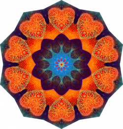 Symmetry Ornament Mandala Doodle Nature free commercial clipart ...