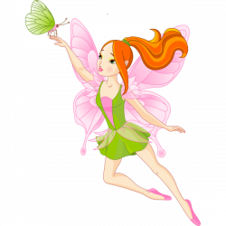 Fairy Golden Fairies Cartoon Clipart - 5018 - TransparentPNG