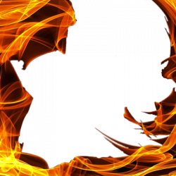 Square Fire Flame Png Transparent