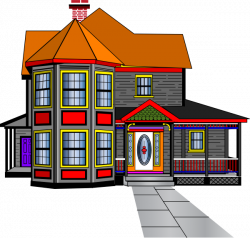 Big House Clipart - ClipArt Best | CUTE HOUSE'S & BUILDING ...