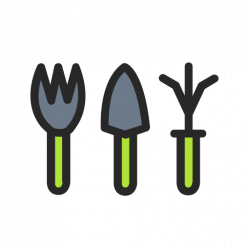 Garden, gardenig, nature, plant, set, tool, tools icon