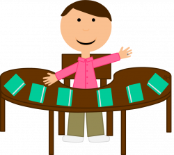 Unique Teacher Table Clipart Library