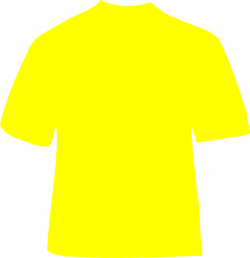 Yellow T-shirt Clip Art at Clker.com - vector clip art online ...