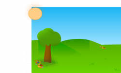 Trees Sky Grass 2 Clip Art at Clker.com - vector clip art online ...