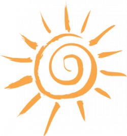 Simple Sun Motif Clip Art at Clker.com - vector clip art online ...