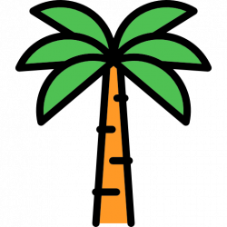 summer, tropical, Beach, Palm Tree, nature, Summertime icon