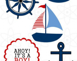 Nautical Baby Shower Clipart | ClipArtHut - Free Clipart in ...