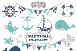 Nautical clipart ~ Illustrations ~ Creative Market