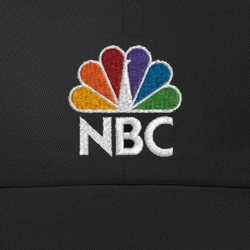 NBC Peacock Embroidered Hat