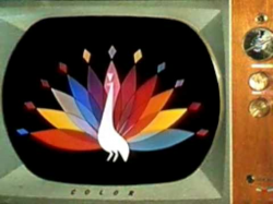 Original 1957 NBC Peacock