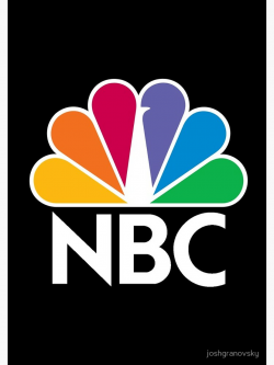 NBC Logo - White | Spiral Notebook