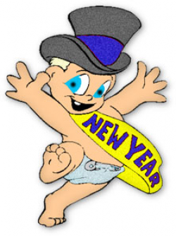 Happy new year baby clipart - Clip Art Library