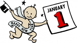 Baby New Year Clipart - Clip Art Library