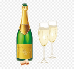 Яндекс - Фотки - New Year Champagne Png Clipart (#329687 ...