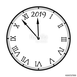Clock clipart new year, Clock new year Transparent FREE for ...