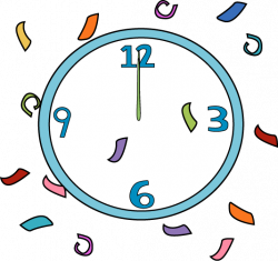 New Year Clock | New Years Printables/Crafts | Happy new ...