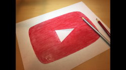 How to Draw the Youtube Logo | Logo Drawing