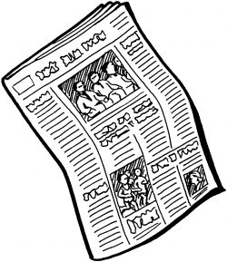 Newspaper clipart clipart - Clipartix