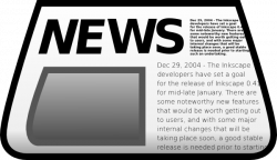 Newspaper Clip Art at Clker.com - vector clip art online ...