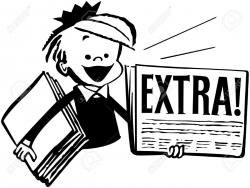 Newspaper Boy Clipart