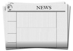 newspaper front page blank template - Clip Art Library