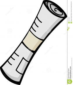 Rolled Up Paper Clipart