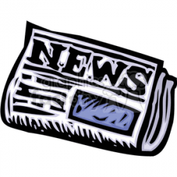 newspaper clipart - Royalty-Free Images | Graphics Factory