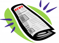 Newspaper Clipart, vector clip art online, royalty free ...