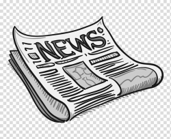 Newspaper Editorial cartoon , Headline transparent ...