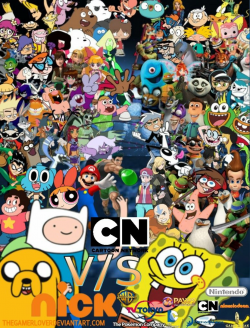 Cartoon Network vs Nick Wallpaper by TheGamerLover in 2019 ...