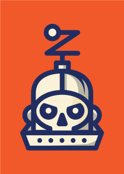 Robot Head by Nick Slater | robot | Robot logo, Graphic ...