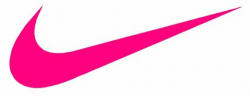 Nike Swoosh Logo Vinyl Sticker Decal-Silver-12 Inch