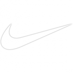 Download nike swoosh logo stencil, nike swoosh logo stencil #220336