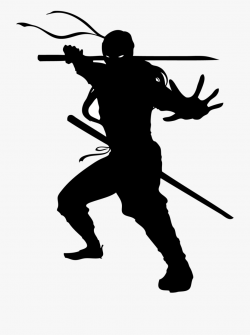 Ninja Clipart Black And White - Ninja Png , Transparent ...