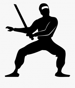 Ninja Clip Art - Ninja Clipart Black And White #174829 ...